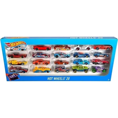 Αυτοκινητάκια Hot Wheels σετ 20 τεμαχίων σε διάφορα σχέδια (H7045)