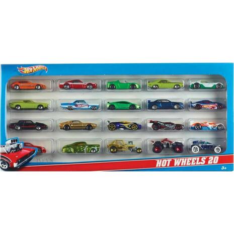 Αυτοκινητάκια Hot Wheels σετ 20 τεμαχίων σε διάφορα σχέδια (H7045)