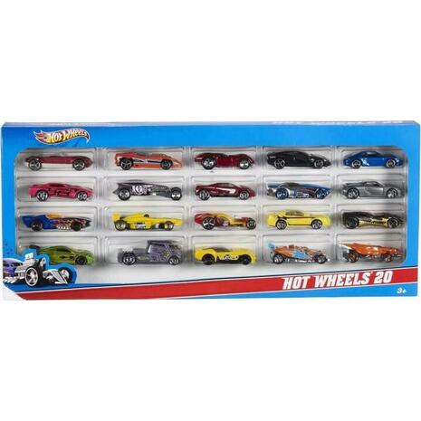 Αυτοκινητάκια Hot Wheels σετ 20 τεμαχίων σε διάφορα σχέδια (H7045)