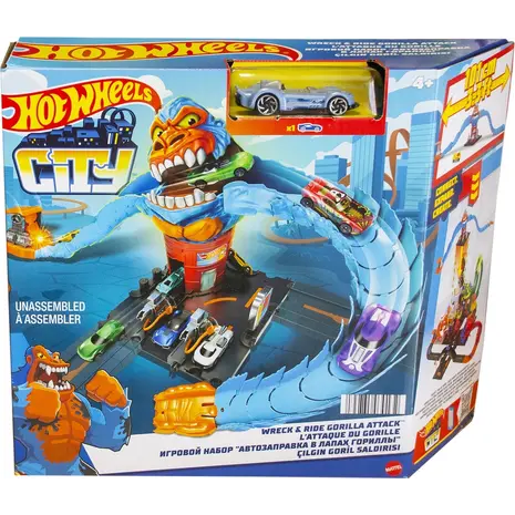 Πίστα Hot Wheels City με θηρία σε διάφορα σχέδια (HDR29)