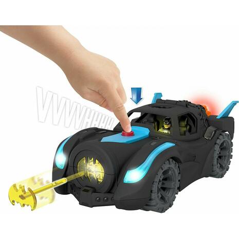 Imaginext Batman και Batmobile Με Φώτα και Ήχους (HGX96)