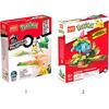 Τουβλάκια Mega blocks Pokemon - power packs σε διάφορα σχέδια (GDW29)