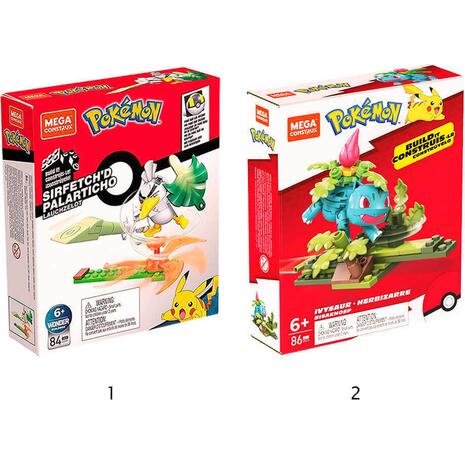 Τουβλάκια Mega blocks Pokemon - power packs σε διάφορα σχέδια (GDW29)