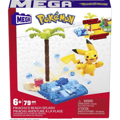 Τουβλάκια Mega bloks - Mega Pokemon -Adventure Builder - φιγούρα & αξεσουάρ σε διάφορα σχέδια (HDL75)