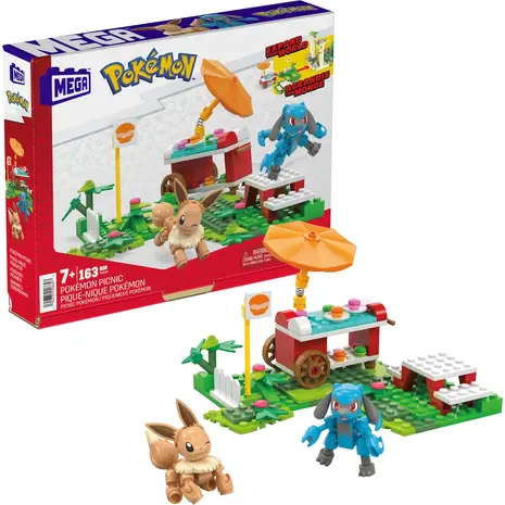 Τουβλάκια Mega bloks Pokemon Adventure Builder - pok puff picnic (HDL80)