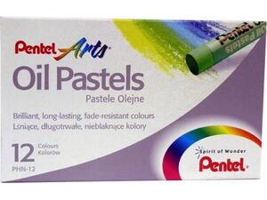 Λαδοπαστέλ Pentel Arts συσκευασία 12 χρωμάτων (Διάφορα χρώματα)