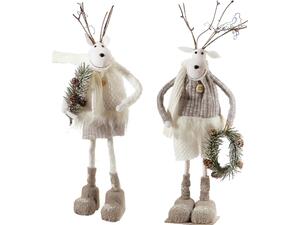 Χριστουγεννιάτικο διακοσμητικό "Standing Deer" 43cm σε διάφορα σχέδια - Ανακάλυψε όλα τα Xριστουγεννιάτικα Eίδη για να είσαι έτοιμος έως τα Χριστούγεννα από το Oikonomou-shop.gr.