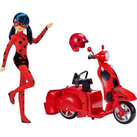 Κούκλα σκούτερ Miraculous με κούκλα Ladybug (MRA47000)
