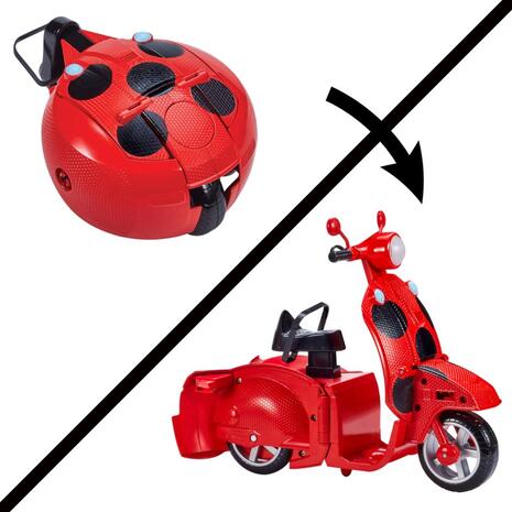 Κούκλα σκούτερ Miraculous με κούκλα Ladybug (MRA47000)