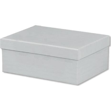 Κουτί αποθήκευσης χάρτινο 38x28x11cm λευκό