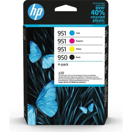 Μελάνι εκτυπωτή HP 950 Black - 951 CMY 4-Pack 6ZC65AE