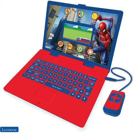 Εκπαιδευτικό δίγλωσσο Laptop Spiderman Lexibook (JC598SPi8)