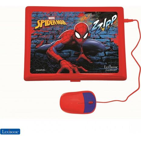 Εκπαιδευτικό δίγλωσσο Laptop Spiderman Lexibook (JC598SPi8)