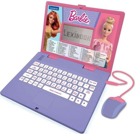 Εκπαιδευτικό δίγλωσσο Laptop Barbie Lexibook