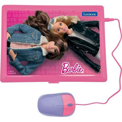 Εκπαιδευτικό δίγλωσσο Laptop Barbie Lexibook