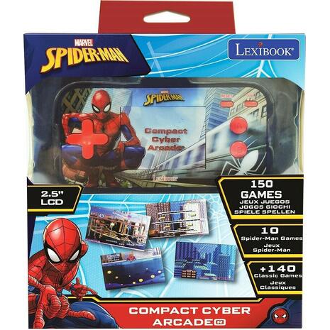 Ηλεκτρονική Κονσόλα 2,5" Compact Cyber Arcade Spiderman (820-85104)