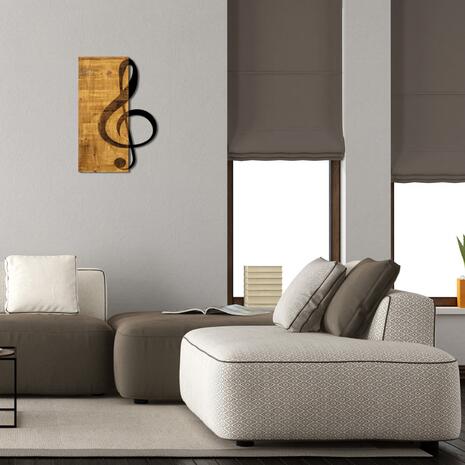 Διακοσμητικό τοίχου ξύλινο με μεταλλικό κλειδί του Σολ 39x58cm - Ανακάλυψε μοντέρνα Διακοσμητικά Σπιτιού, Κάδρα-Πίνακες και Έπιπλα για κάθε γούστο για να διακοσμήσεις το σπίτι ή το γραφείο σου όπως το ονειρεύεσαι από το Oikonomou-shop.gr