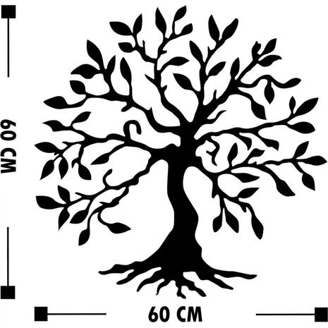 Διακοσμητικό τοίχου μεταλλικό 100% Δέντρο μαύρο 60x90cm HM7208 -Ανακάλυψε μοντέρνα Διακοσμητικά Σπιτιού, Κάδρα-Πίνακες και Έπιπλα για κάθε γούστο για να διακοσμήσεις το σπίτι ή το γραφείο σου όπως το ονειρεύεσαι από το Oikonomou-shop.gr