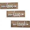 Διακοσμητικό τοίχου ξύλινο σετ "Love Live Laugh" 40x1,2x14cm HM7308 - Ανακάλυψε μοντέρνα Διακοσμητικά Σπιτιού, Κάδρα-Πίνακες και Έπιπλα για κάθε γούστο για να διακοσμήσεις το σπίτι ή το γραφείο σου όπως το ονειρεύεσαι από το Oikonomou-shop.gr