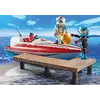 Playmobil Sports And Action Αγωνιστικό Ταχύπλοο Σκάφος Με Μοτέρ (70744)
