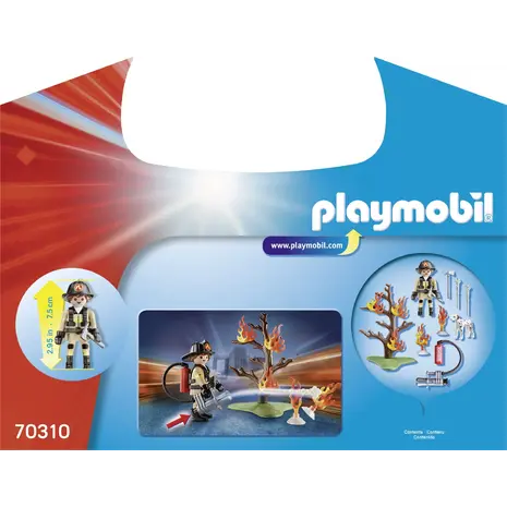 Playmobil City Action Βαλιτσάκι Δασοπυροσβέστης (70310)