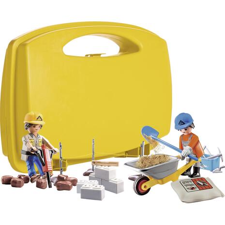 Playmobil City Action Maxi Βαλιτσάκι Τεχνικά Έργα (70528)