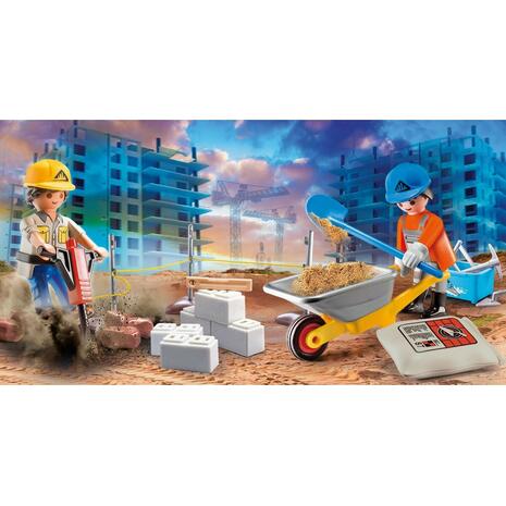 Playmobil City Action Maxi Βαλιτσάκι Τεχνικά Έργα (70528)