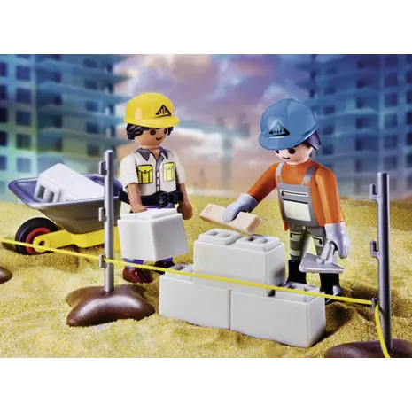 Playmobil City Action Maxi Βαλιτσάκι Τεχνικά Έργα (70528)