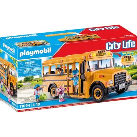 Playmobil City Life Σχολικό Λεωφορείο (71094)