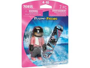 Playmobil Playmo-Friends Αθλήτρια Snowboard (70855)