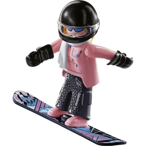 Playmobil Playmo-Friends Αθλήτρια Snowboard (70855)