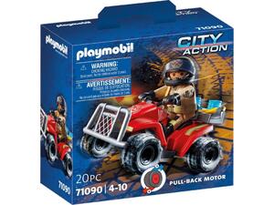 Playmobil City Action Πυροσβέστης Με Γουρούνα 4X4 (71090)