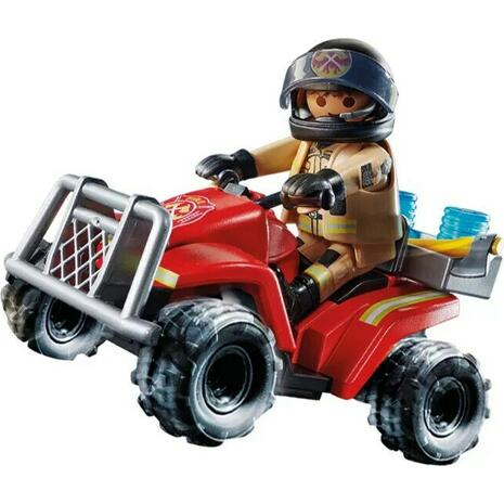 Playmobil City Action Πυροσβέστης Με Γουρούνα 4X4 (71090)