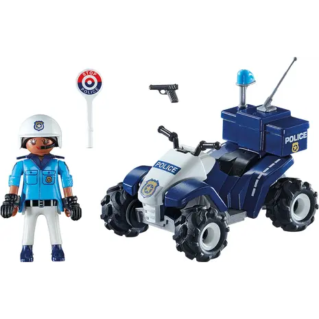 Playmobil City Action Αστυνομικός Με Γουρούνα 4X4 (71092)