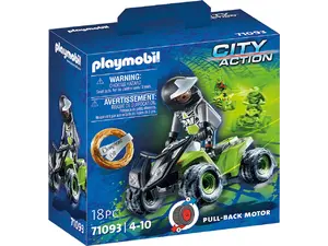 Playmobil City Action Οδηγός Αγώνων Με Γουρούνα 4X4 (71093)