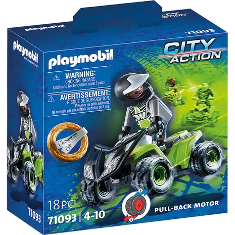 Playmobil City Action Οδηγός Αγώνων Με Γουρούνα 4X4 (71093)