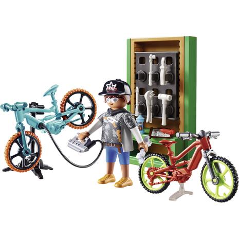 Playmobil City Life Gift Set Συνεργείο Ποδηλάτων (70674)