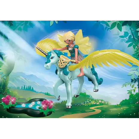 Playmobil Ayuma Crystal Fairy Με Μονόκερο (70809)