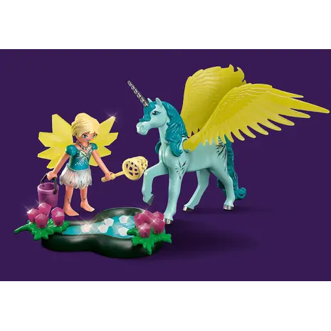 Playmobil Ayuma Crystal Fairy Με Μονόκερο (70809)
