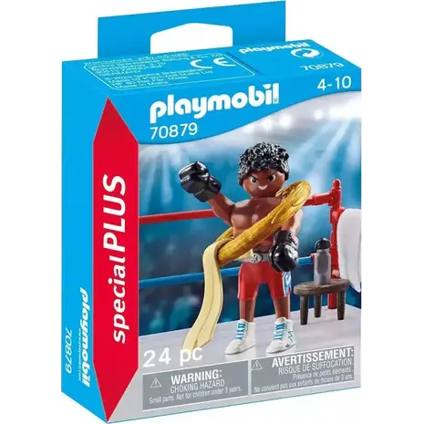 Playmobil City Life Special Plus Πρωταθλητής Στο Μποξ (70879)