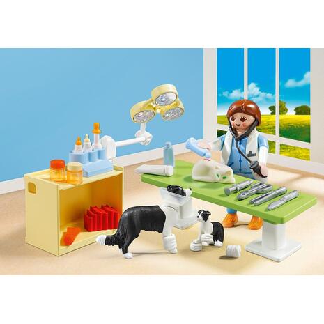 Playmobil Βαλιτσάκι Επίσκεψη Στον Κτηνίατρο (5653)