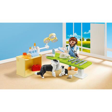 Playmobil Βαλιτσάκι Επίσκεψη Στον Κτηνίατρο (5653)