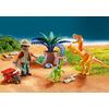 Playmobil Maxi Βαλιτσάκι Εξερευνητής Και Δεινόσαυροι (70108)