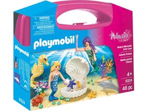 Playmobil Family Fun Maxi Βαλιτσάκι Γοργόνες Με Κοχύλι (9324)