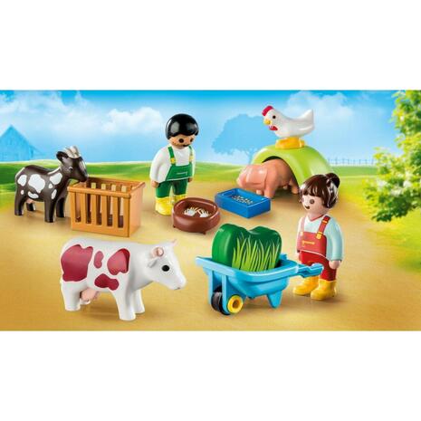 Playmobil 1.2.3 Διασκέδαση στη Φάρμα (71158)
