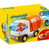 Playmobil 1.2.3 Απορριμματοφόρο όχημα (6774)