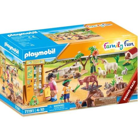 Playmobil Family Fun Ζωολογικός Κήπος Με Ήμερα Ζωάκια (71191)