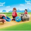 Playmobil 1.2.3 Τρενάκι Με Βαγόνι-Σκυλάκι (70406)