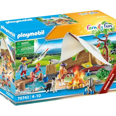 Playmobil Family Fun Κατασκήνωση Στην Εξοχή (70743)