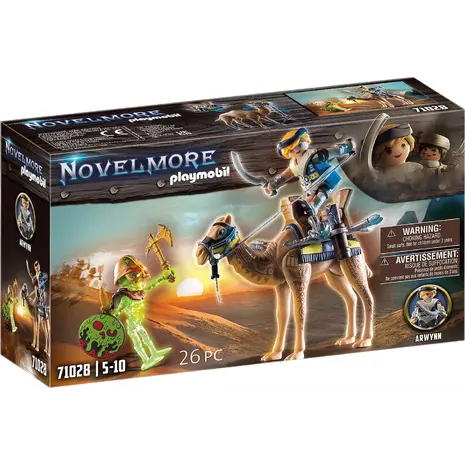 Playmobil Novelmore Sal'ahari Sands - Arwynn Με Καμήλα Και Σκελετός Πολεμιστής (71028)